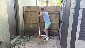 Sweaty MILF Lets This Horny Fucker Fuck Her Poolside, Age Difference Be Damned