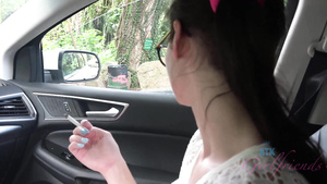 Luscious Twat In Car Carmen Rae