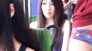 Japanese Fetish Public Group Sex On The Bus With Asian Babe Mokkori Muremure