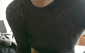 Young Ebony Gives A Fantastic Blowjob Before Getting Rammed From Behind Young Ebony Gives A Fantastic Blowjob Before Getting Rammed From Behind