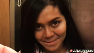 Petite Asian Cutie Gets A Load Of European Cum In Her Hairy Pussy After Exciting Sex On Camera Petite Asian Cutie Gets A Load Of European Cum In Her Hairy Pussy After Exciting Sex On Camera