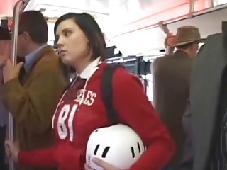 White Teen Gets Molested By Perverts In Public Indonesian Bus