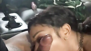 Black Girl Sloppy BBC Blowjob Black Girl Sloppy BBC Blowjob