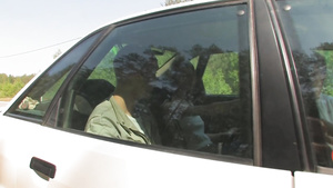 Russian 3Some In The Car Very Hot