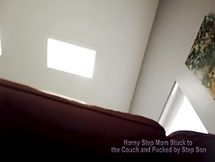 Fucking My Step In The Ass While She Is Stuck To The Couch Cory Chase