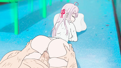 Alya Pretended To Be Asleep To Have Sex With The Teacher! A Parody Of A Hentai Cartoon!