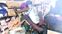 Two Cartoon Boy Hardcore Fucking One Teen In Her Anal And Pussy Double Penetration