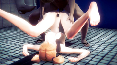 Hentai Uncensored 3D Hardsex In A Public Toilet