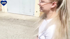 Hipster Hussy Filthy Blowjob Clip