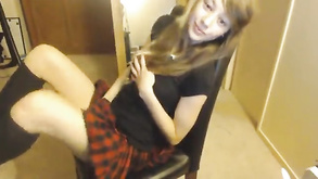 Webcamer Miss Alice Wearing A Plaid Skirt Webcamer Miss Alice Wearing A Plaid Skirt