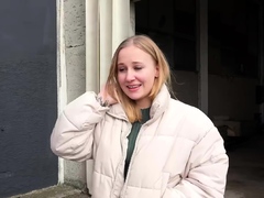 GERMAN SCOUT German PAWG Girl Squirt While Rough Fuck