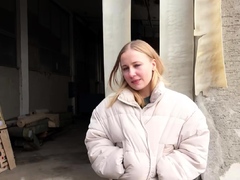 GERMAN SCOUT German PAWG Girl Squirt While Rough Fuck