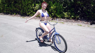 Annabel Redd Is Riding The Bike And Showing Off Her Big Boobs Annabel Redd Is Riding The Bike And Showing Off Her Big Boobs