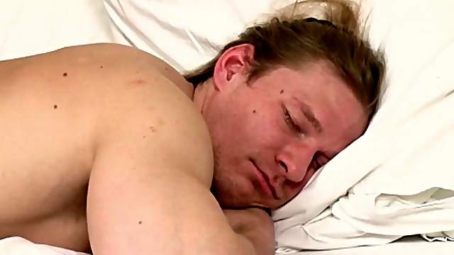 Muscular Sleeping Guy Gets A Blowjob Muscular Sleeping Guy Gets A Blowjob