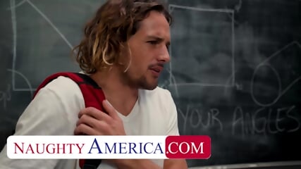 Big Tit Red Head Lauren Phillips Gives Tyler An A In Exchange For His D