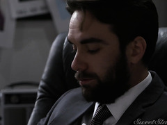 MILF Secretary Cums From Intense Spooning With Dominant Lover