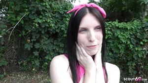 GERMAN SCOUT Skinny German College Girl Runa Charm Pi