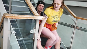 Unexpected Public Fuck With Obedient Teen Lustery