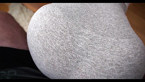 PAWG Step Sister Got Stuck On The Couch And Brother Helped Her Russian Amateurs