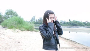 Having Cum For Massage Slutty Russian Lizi Vogue Gets Her Anus Torn