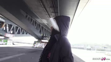 GERMAN SCOUT No Condom Anal Sex At Pick Up Casting For Black Girl Vicky Menage