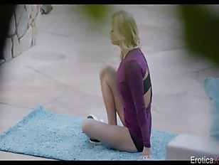 Naughty Euro Teen Plays Outdoor Naughty Euro Teen Plays Outdoor