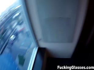 Fucking Glasses Cock Rider With Bouncy Boobs Fucking Glasses Cock Rider With Bouncy Boobs
