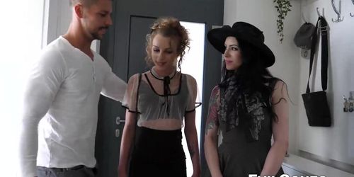 Double Penetration Orgy With Two Sexy Babes Taking Big Dicks Double Penetration Orgy With Two Sexy Babes Taking Big Dicks