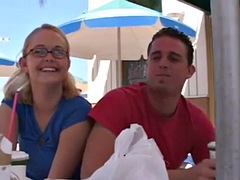 Nerdy Teens First Anal Dp