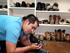 All American Foot Worship Rachels Dirty Shoe Cleaner All American Foot Worship Rachels Dirty Shoe Cleaner