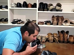 All American Foot Worship Rachels Dirty Shoe Cleaner All American Foot Worship Rachels Dirty Shoe Cleaner