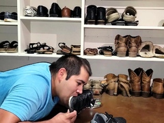 All American Foot Worship Rachels Dirty Shoe Cleaner All American Foot Worship Rachels Dirty Shoe Cleaner