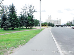 Two Hot Babes Share Intense Anal Pounding From Hung Guy