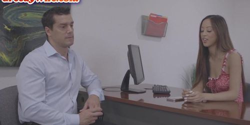 Greedy Asian Secretary Licked And Fucked By Coworker Greedy Asian Secretary Licked And Fucked By Coworker