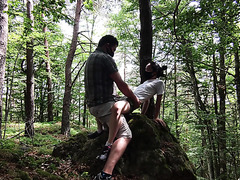 Sex In The Forest With An Asian Slut