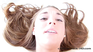 Castingcouch HD Sally Is Nervous. Not For Long.